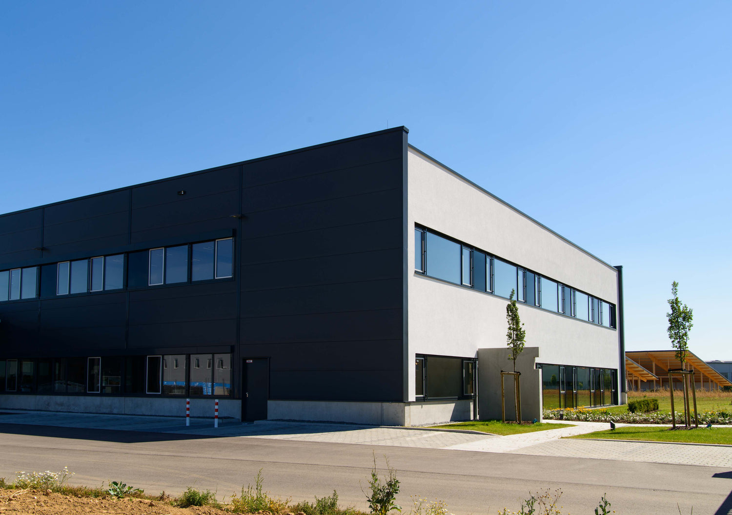 Vorderansicht des Firmensitzes von CLICKCONCEPTS