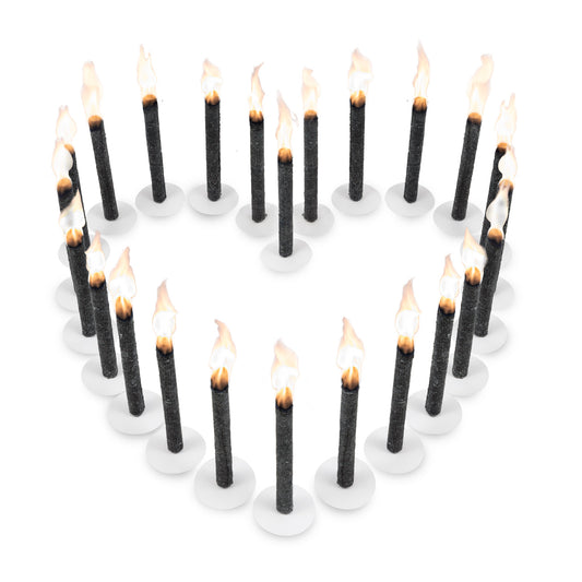 Hussala Diamond Symbol Wachsfackelbild Brennzeit 45 min